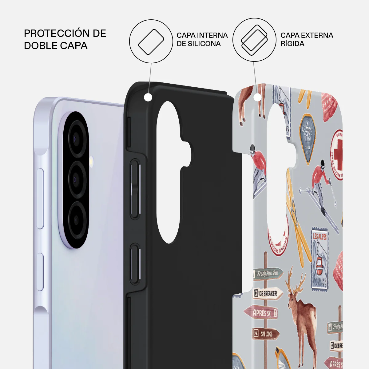 Les Alpes - Samsung Galaxy A37 5G Funda - Image 2
