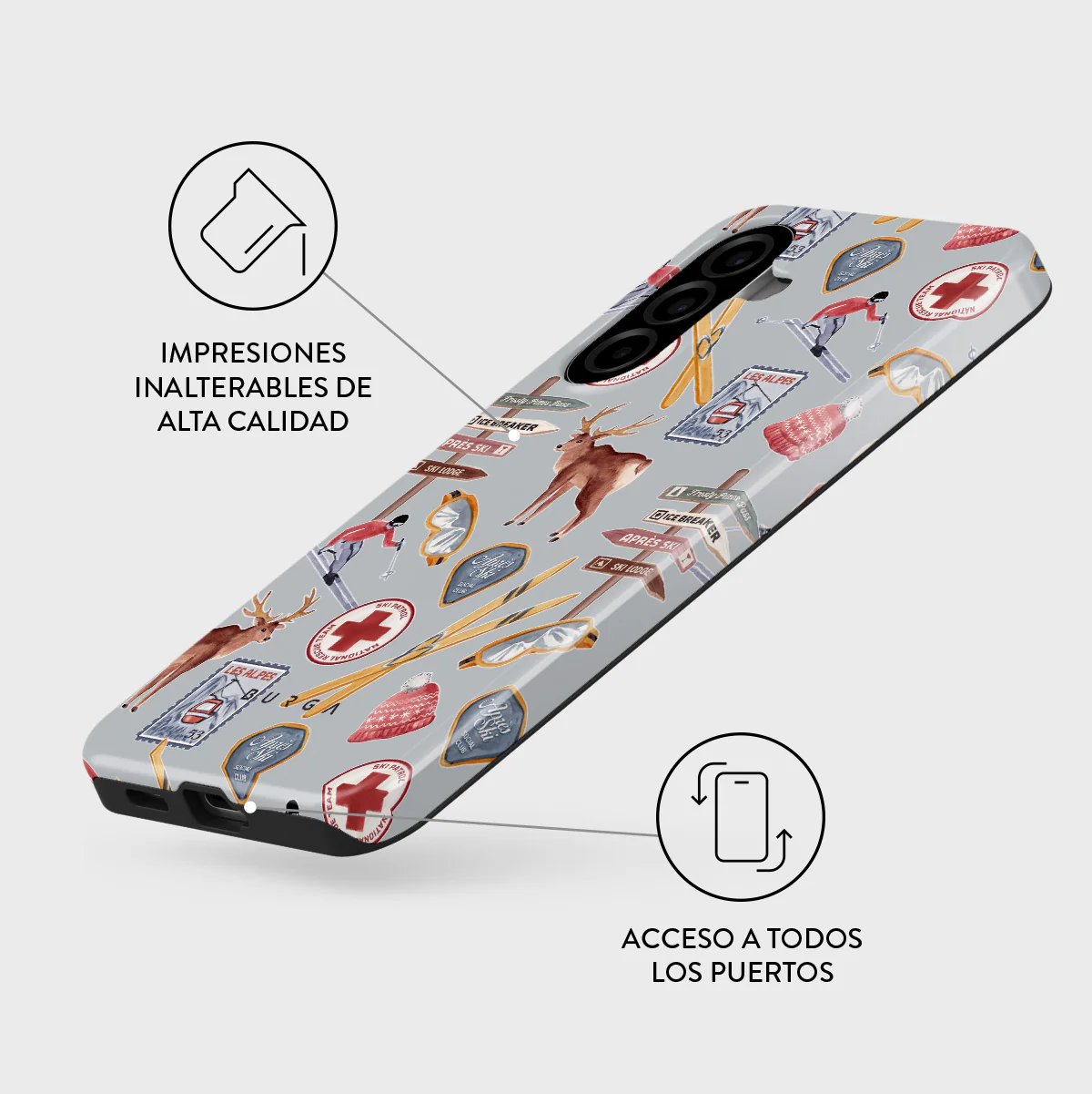 Les Alpes - Samsung Galaxy A57 5G Funda - Image 3