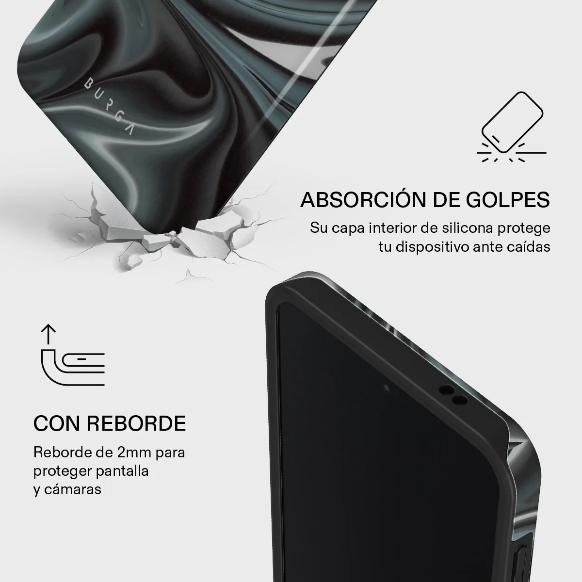 Lightning Strike - Samsung Galaxy A57 5G Funda - Image 4