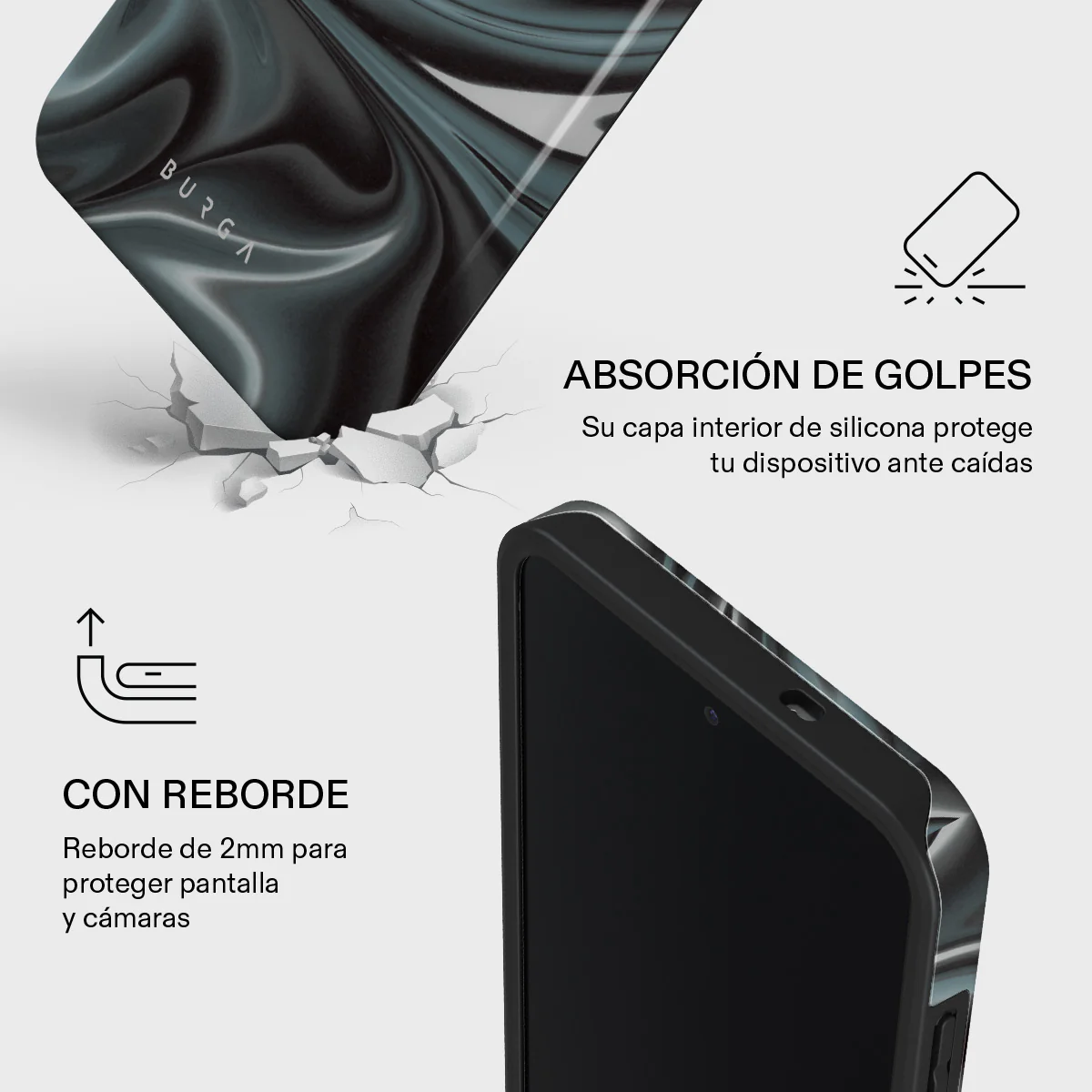 Lightning Strike - Samsung Galaxy S25 FE Funda - Image 4