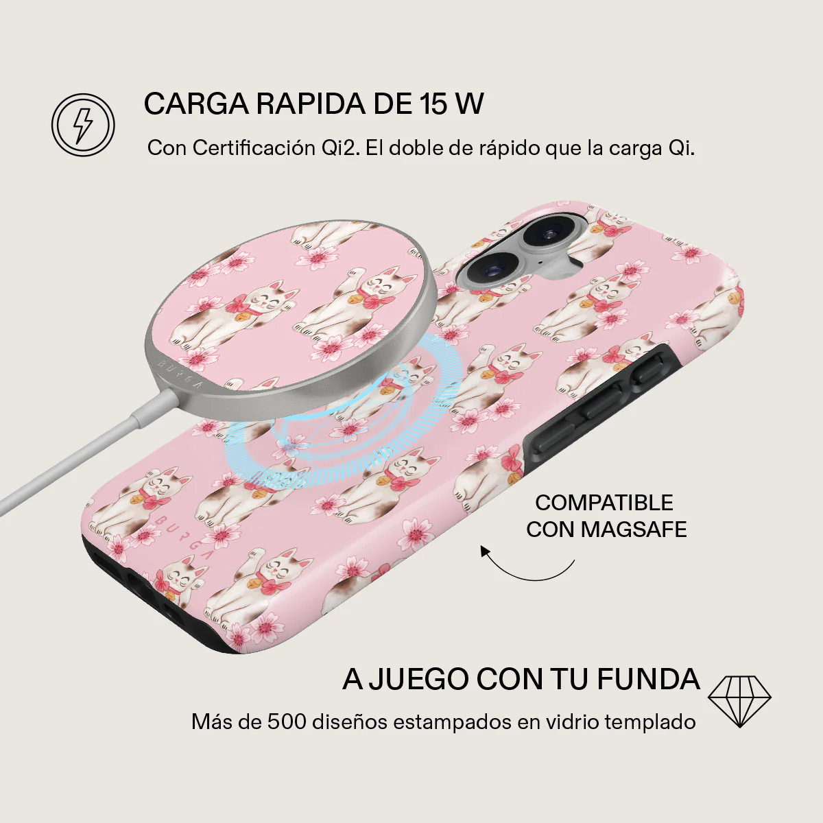 Maneki Neko - Cargador inalámbrico magnético - Image 8