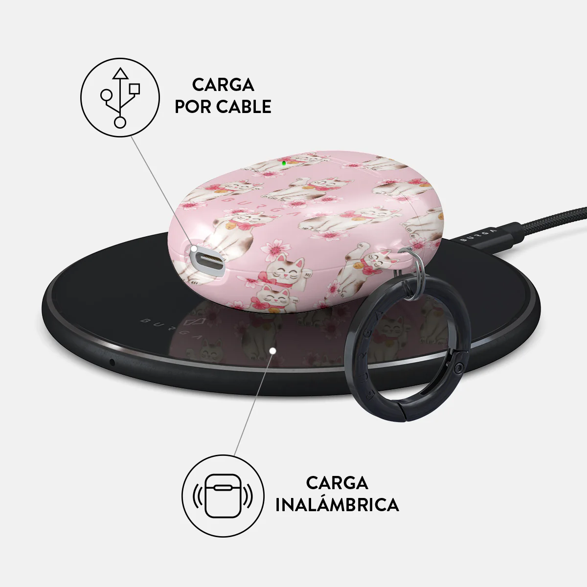 Maneki Neko - Google Pixel Buds 2 Funda - Image 3