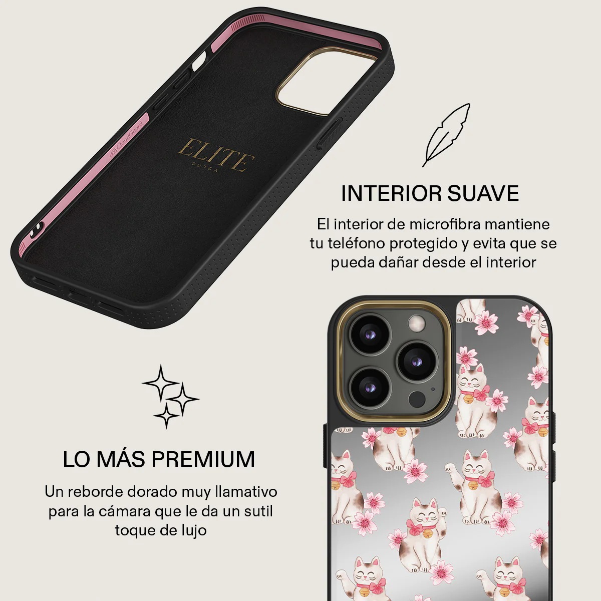 Maneki Neko - iPhone 12 Pro Funda - Image 25