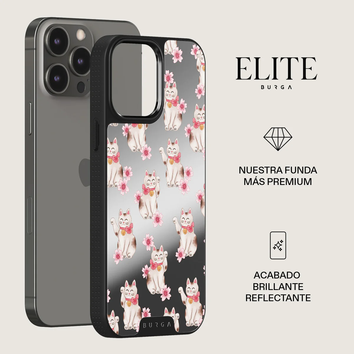 Maneki Neko - iPhone 12 Pro Funda - Image 28