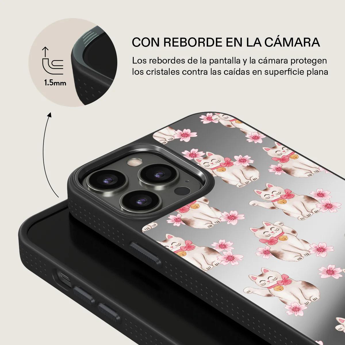 Maneki Neko - iPhone 12 Pro Funda - Image 31