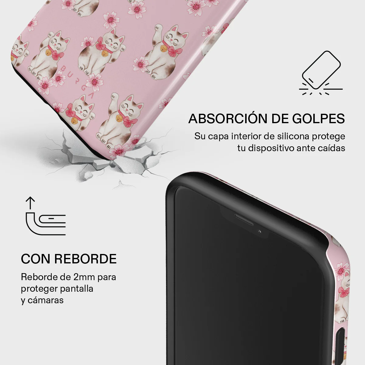 Maneki Neko - iPhone 12 Pro Funda - Image 4