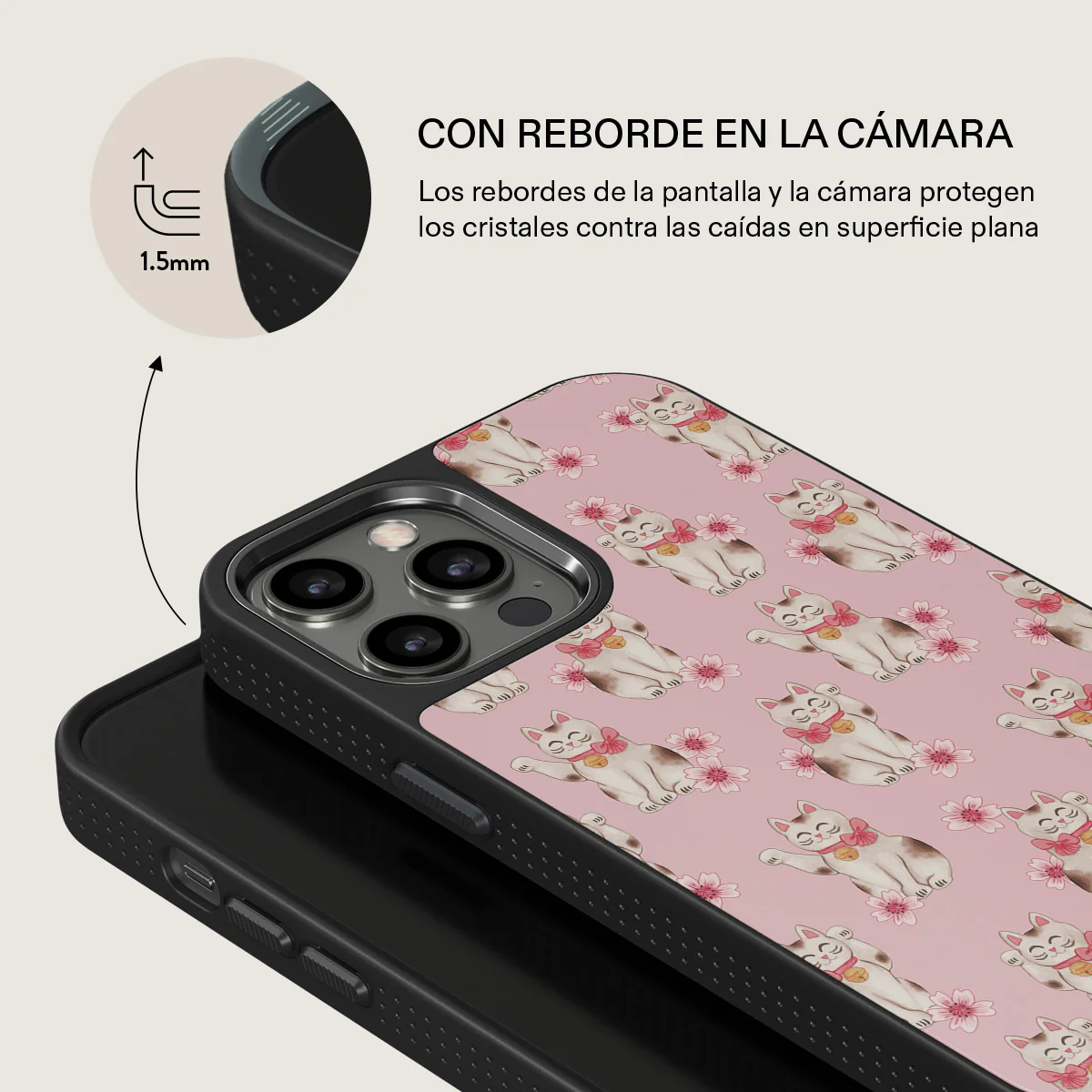 Maneki Neko - iPhone 12 Pro Max Funda - Image 19
