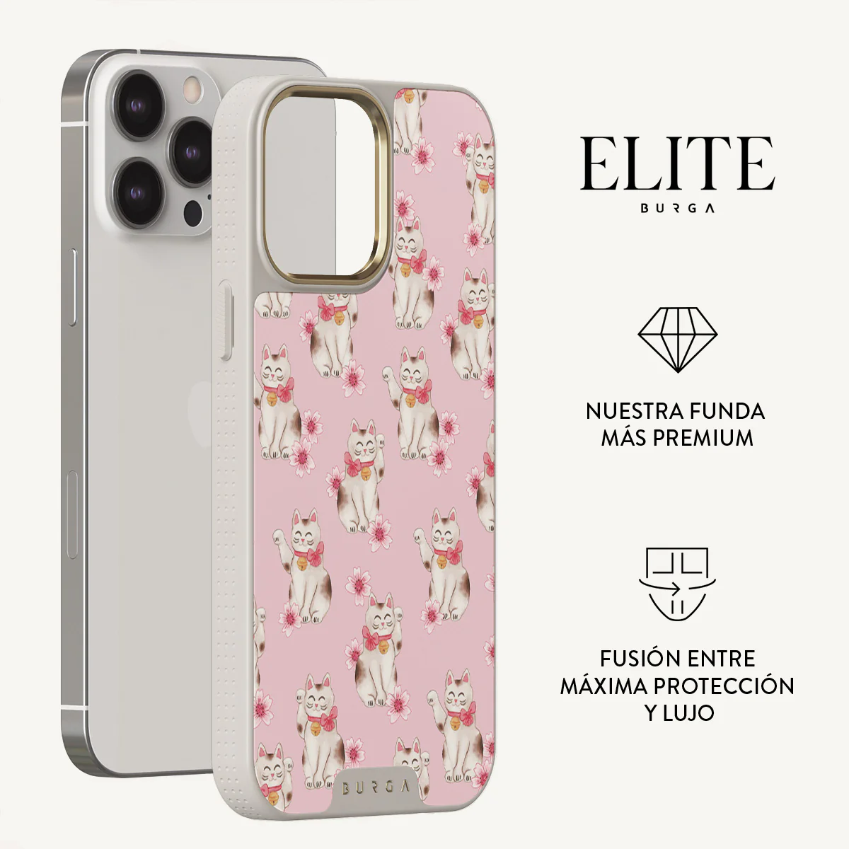 Maneki Neko - iPhone 13 Pro Funda - Image 20