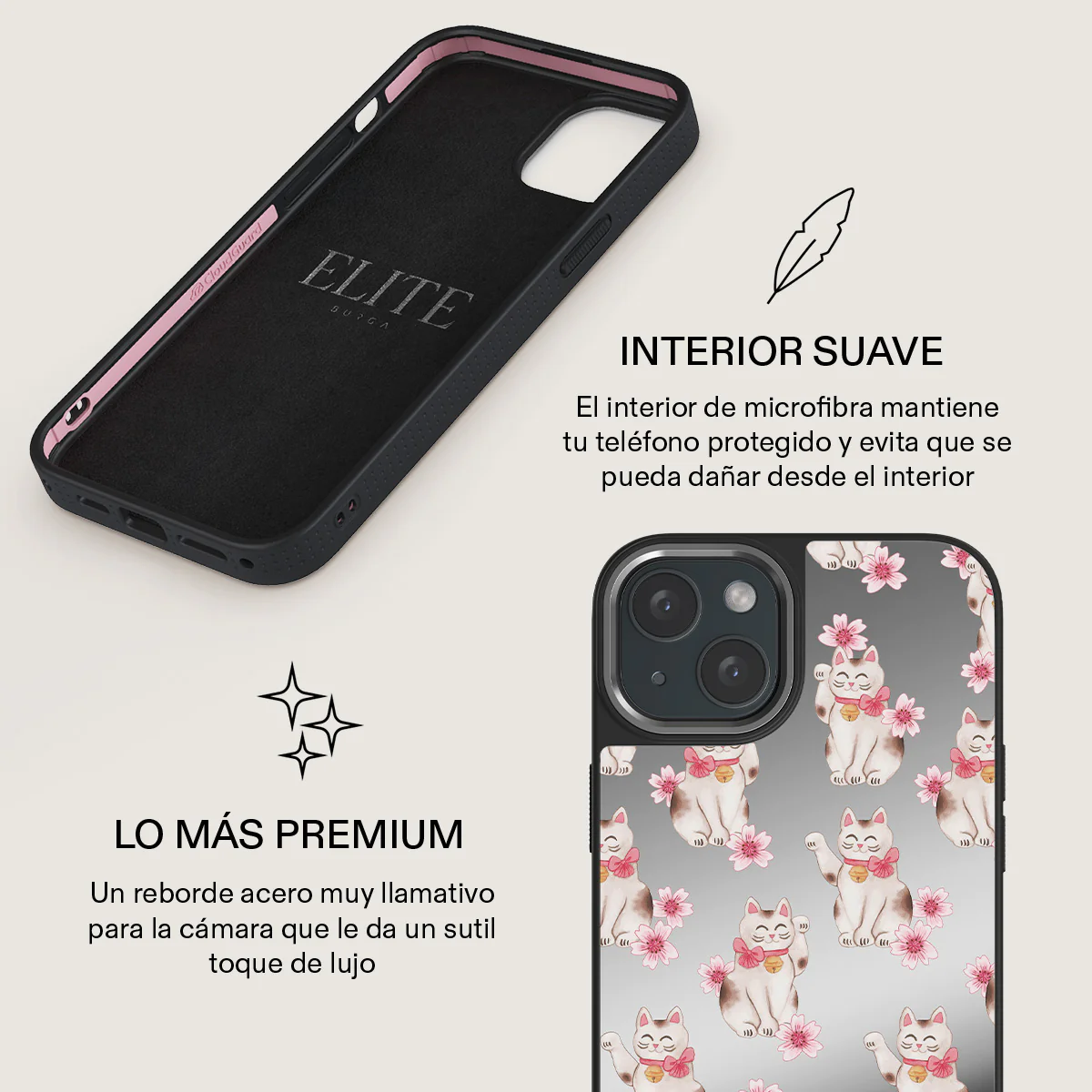 Maneki Neko - iPhone 14 Funda - Image 40