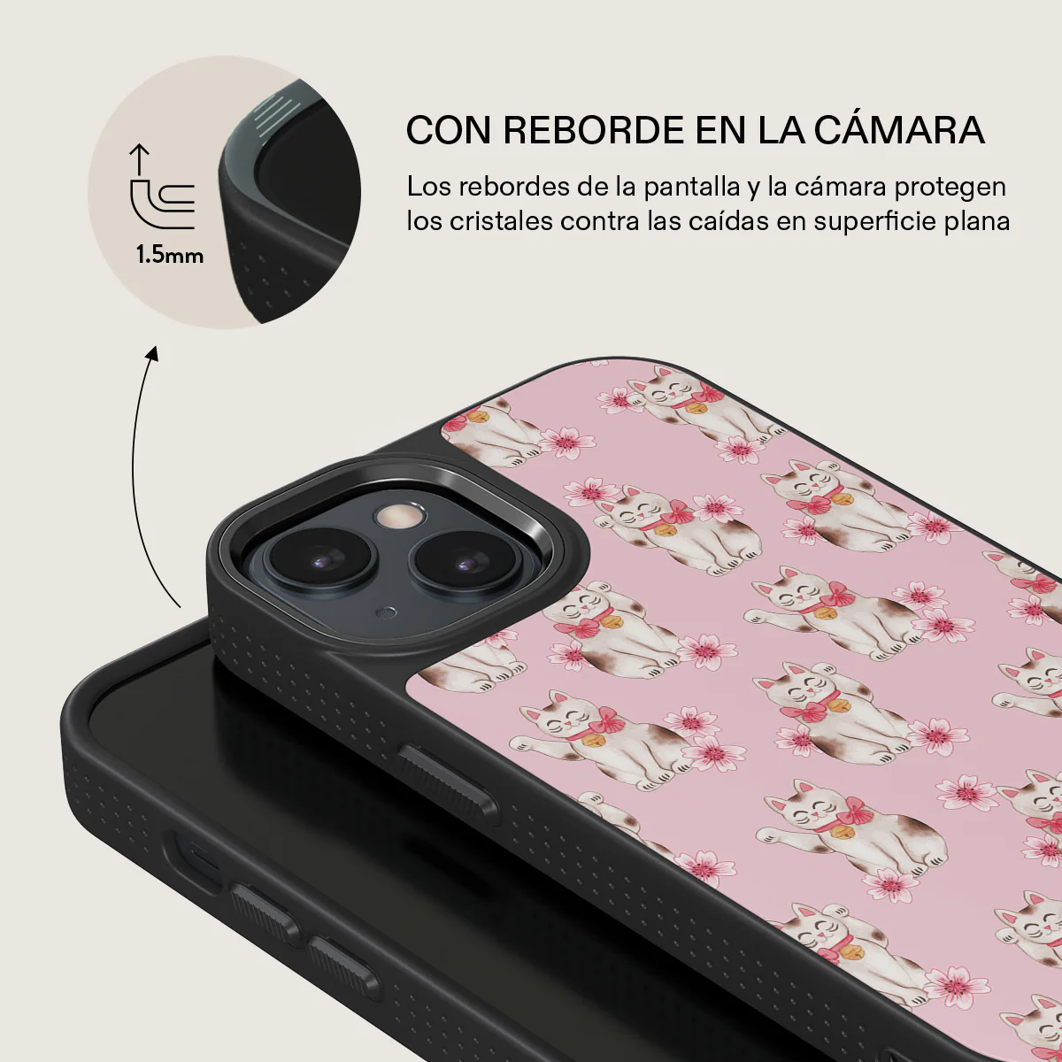 Maneki Neko - iPhone 14 Plus Funda - Image 15