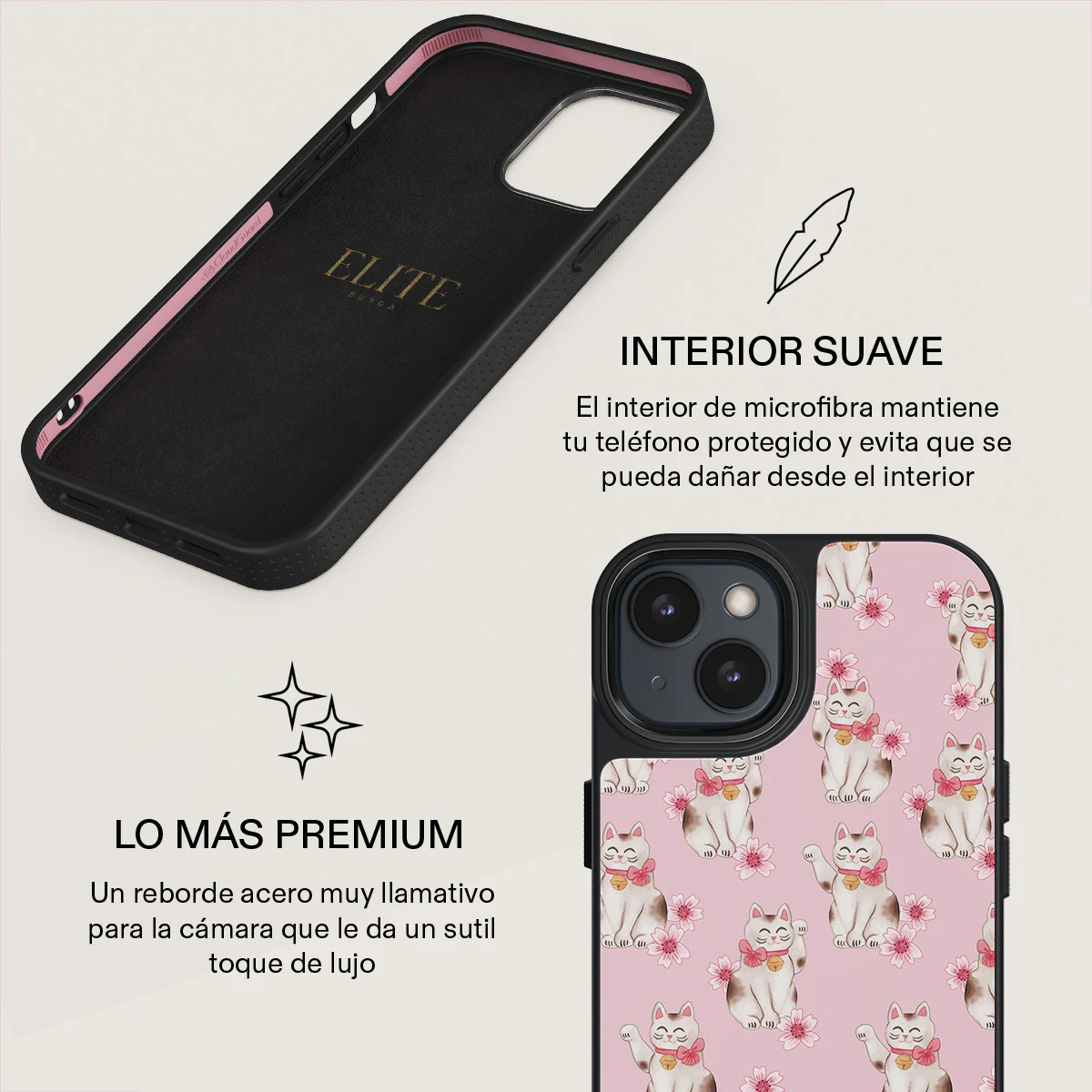 Maneki Neko - iPhone 14 Plus Funda - Image 17