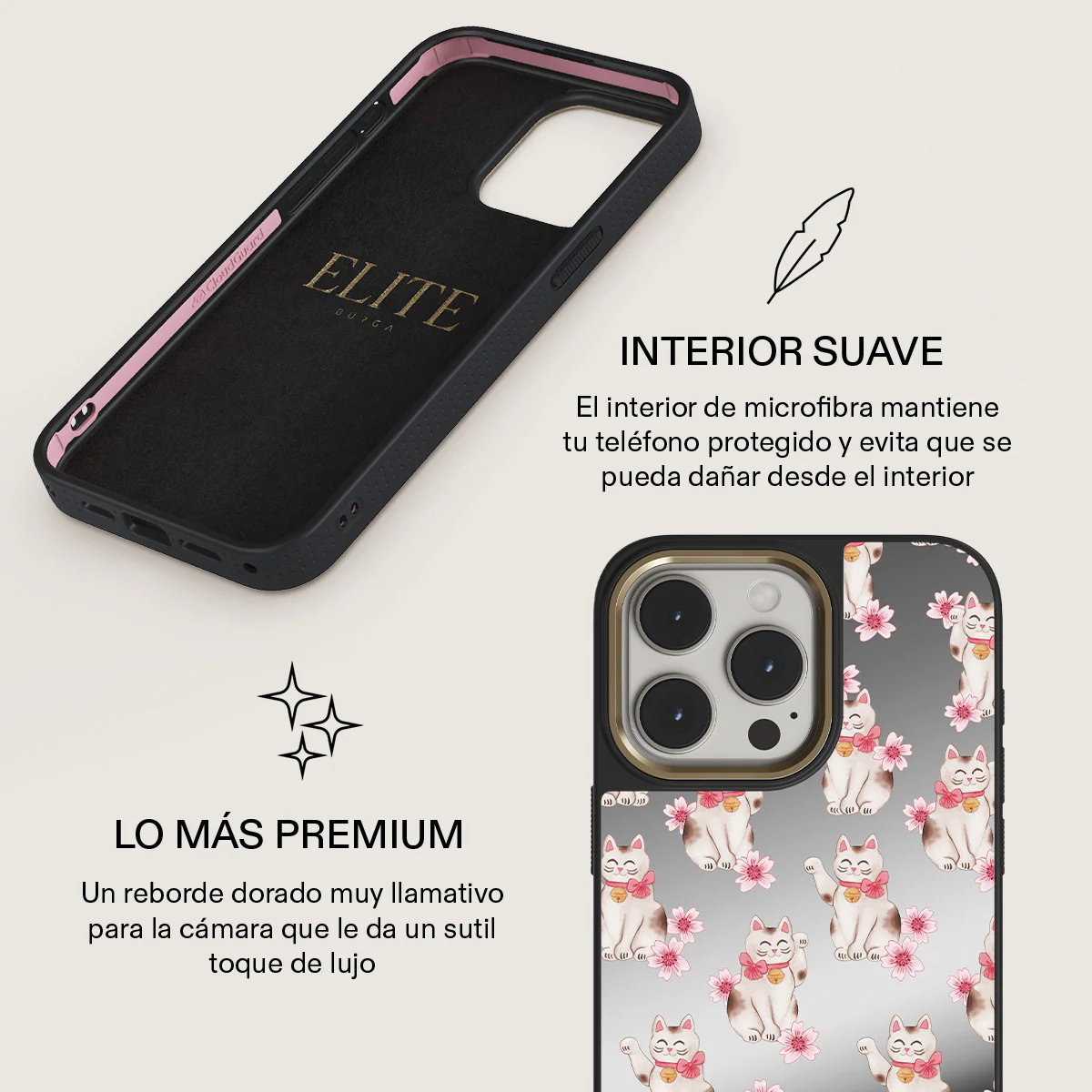 Maneki Neko - iPhone 14 Pro Funda - Image 32