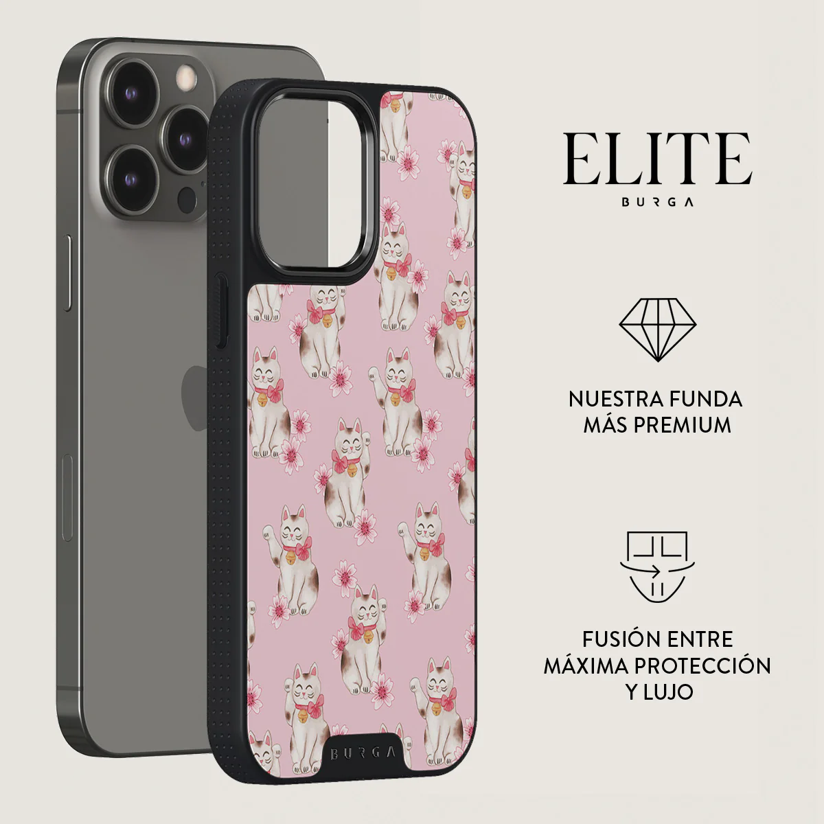Maneki Neko - iPhone 14 Pro Max Funda - Image 13