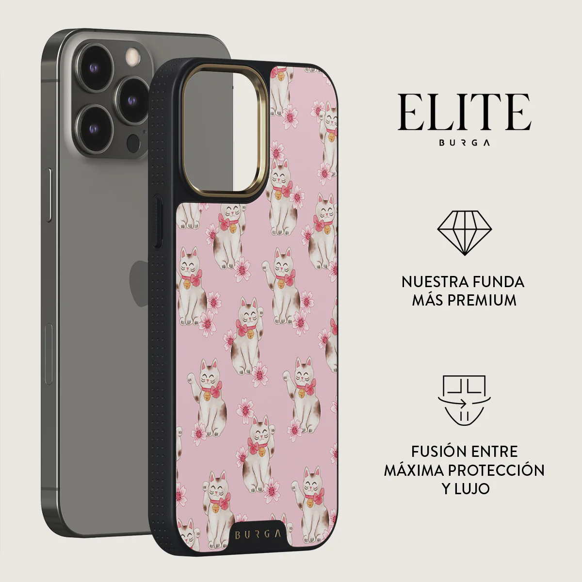 Maneki Neko - iPhone 14 Pro Max Funda - Image 6