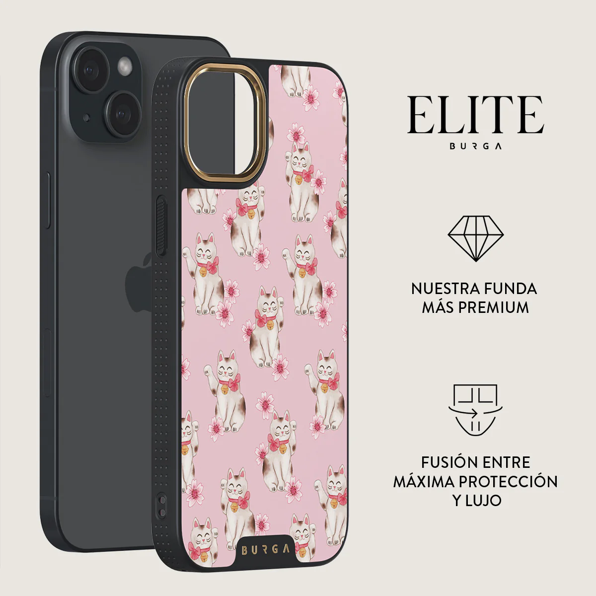 Maneki Neko - iPhone 15 Plus Funda - Image 6