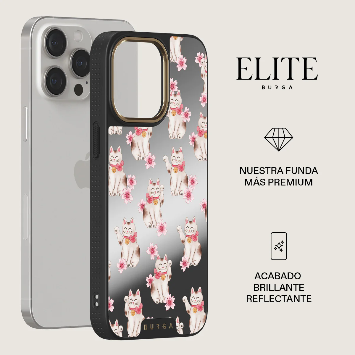Maneki Neko - iPhone 15 Pro Funda - Image 27