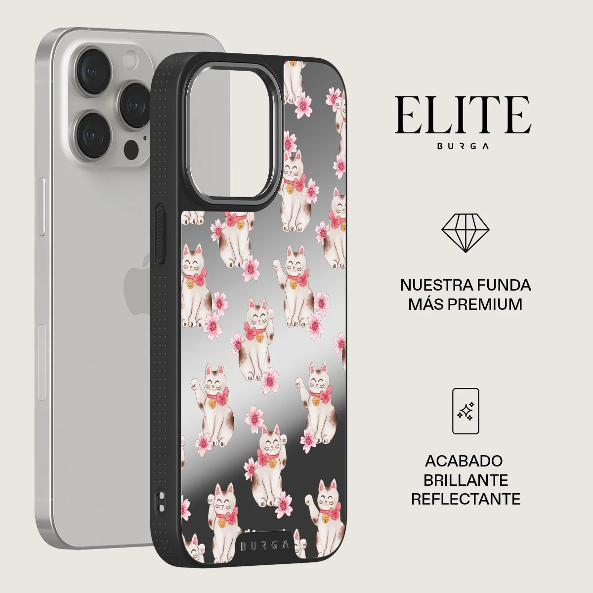 Maneki Neko - iPhone 15 Pro Funda - Image 35