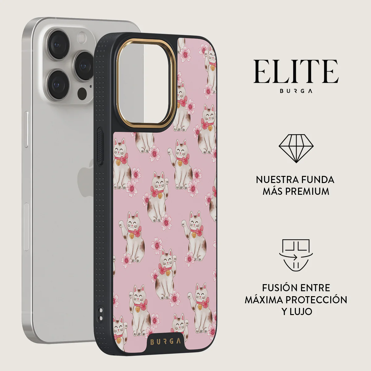 Maneki Neko - iPhone 15 Pro Funda - Image 6