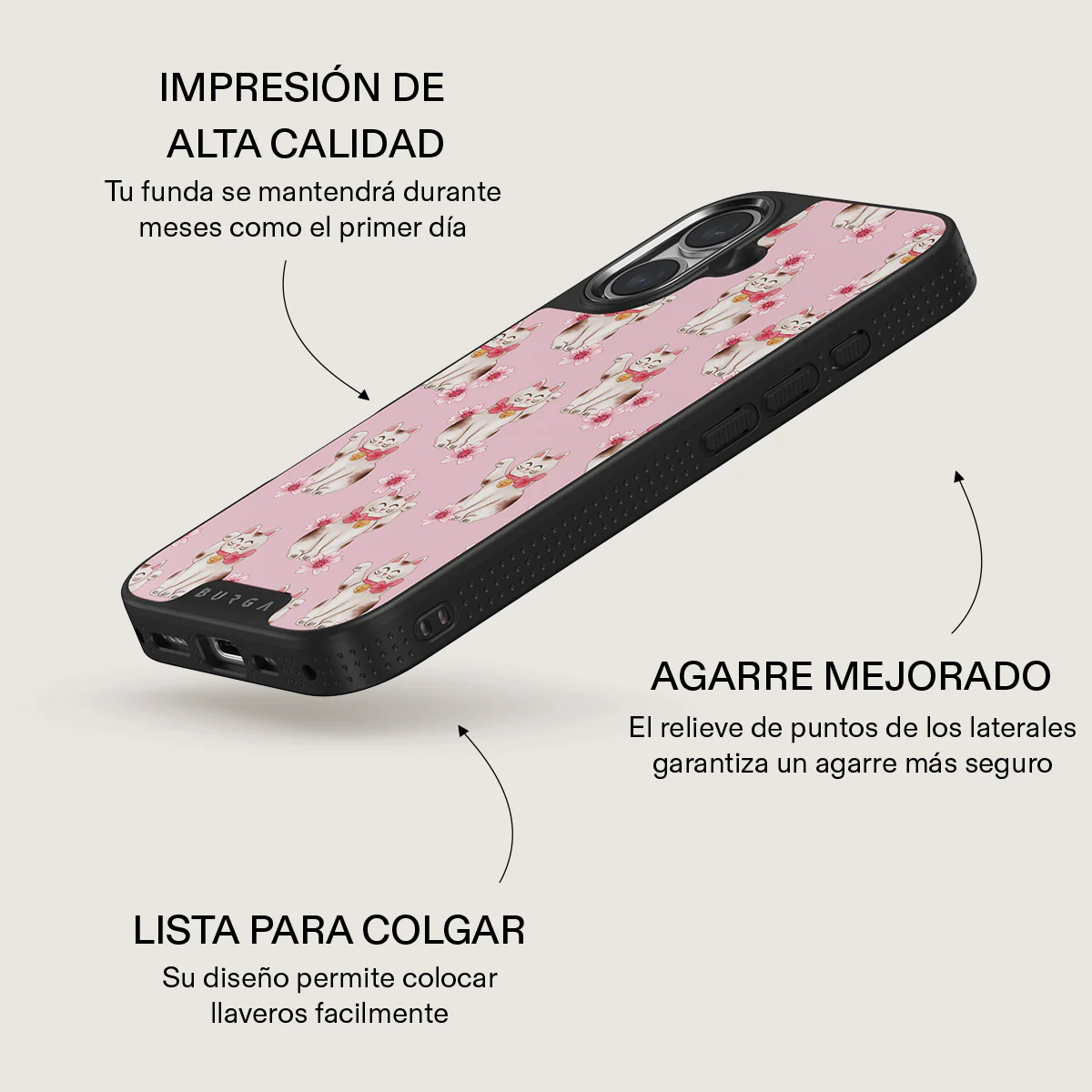 Maneki Neko - iPhone 16 Funda - Image 17