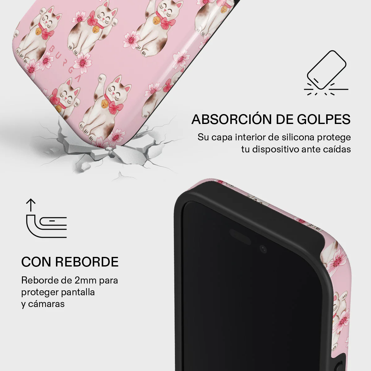 Maneki Neko - iPhone 16 Plus Funda - Image 4