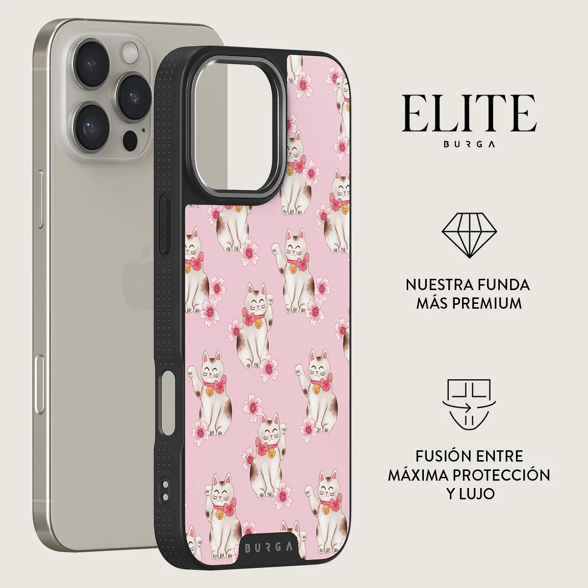Maneki Neko - iPhone 16 Pro Funda - Image 14