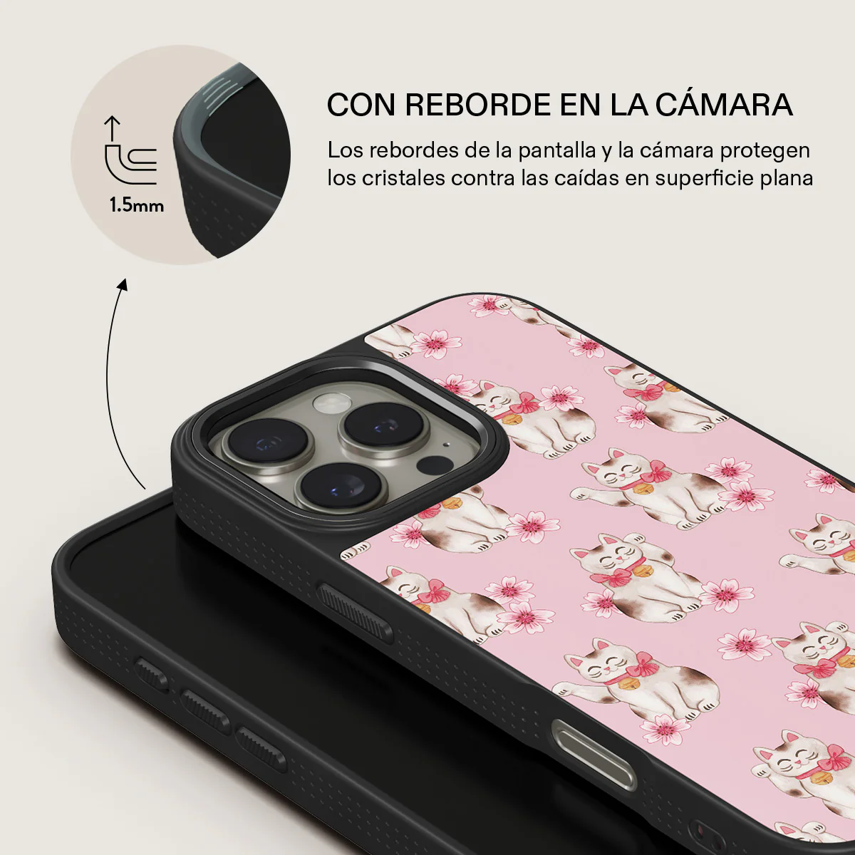 Maneki Neko - iPhone 16 Pro Funda - Image 16