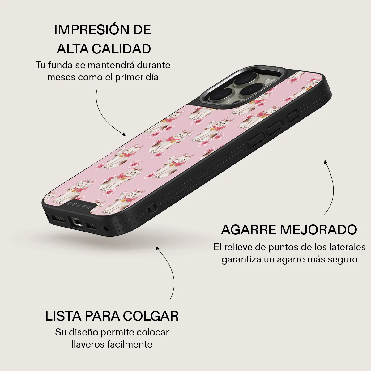 Maneki Neko - iPhone 16 Pro Funda - Image 17