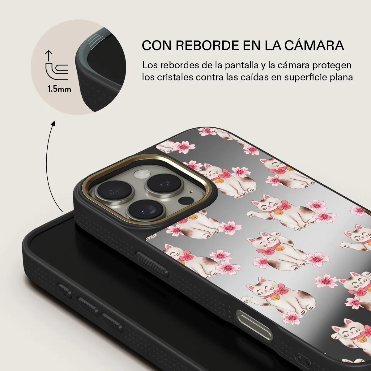 Maneki Neko - iPhone 16 Pro Funda - Image 31