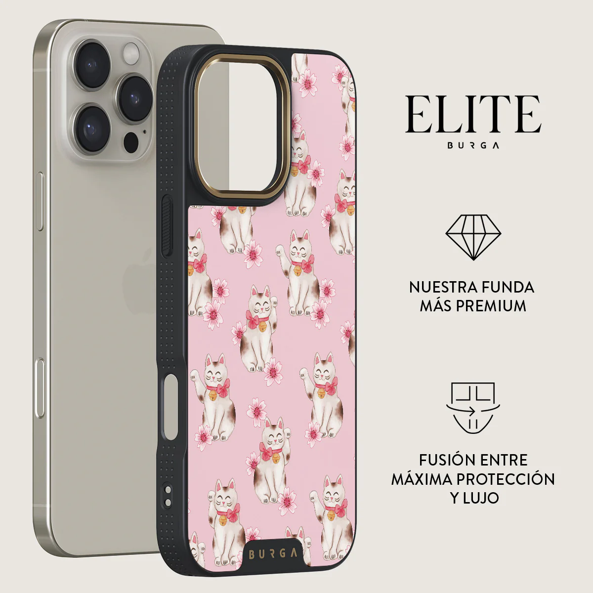 Maneki Neko - iPhone 16 Pro Max Funda - Image 7