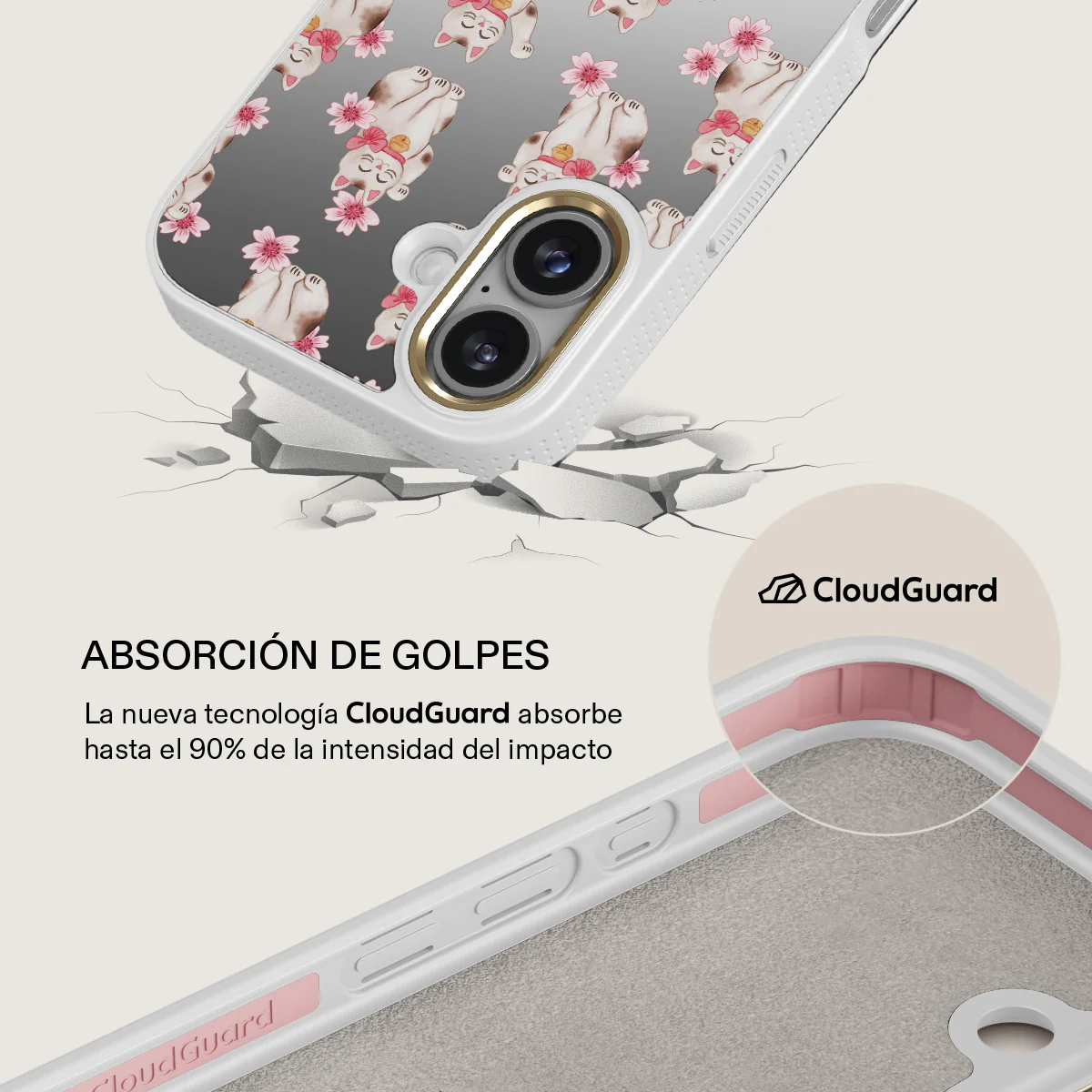 Maneki Neko - iPhone 17 Funda - Image 44