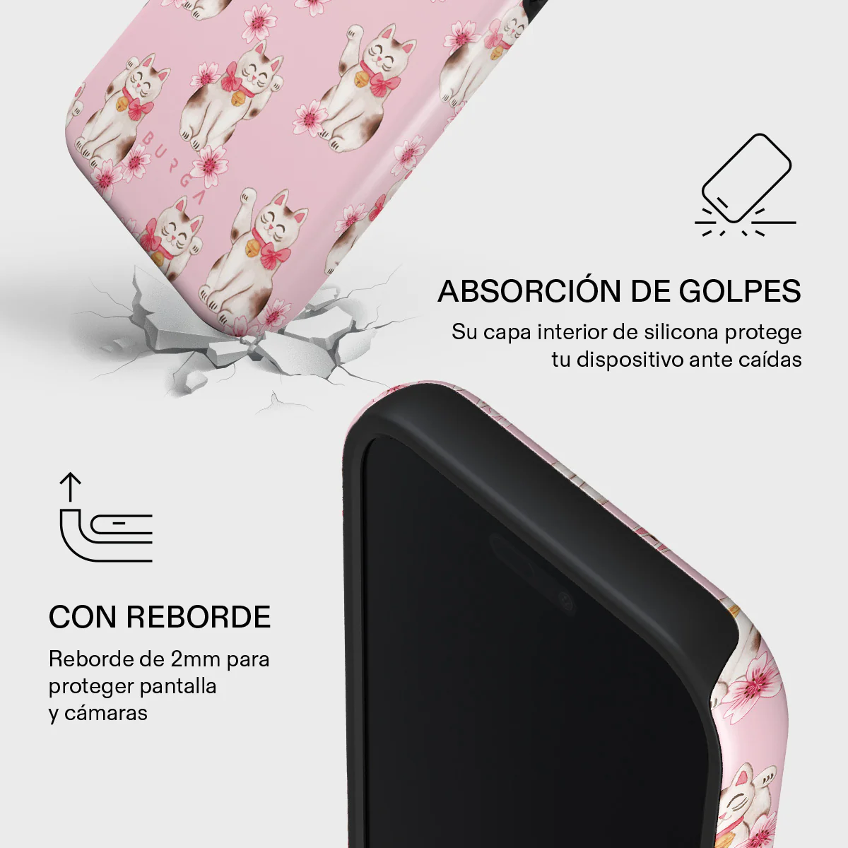 Maneki Neko - iPhone 17 Pro Funda - Image 4