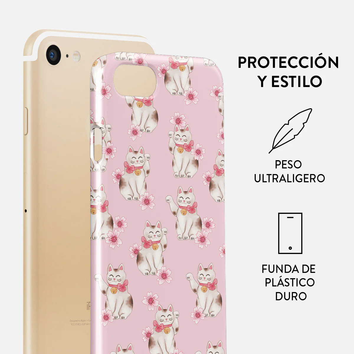 Maneki Neko - iPhone 7 / iPhone 8 Funda - Image 2