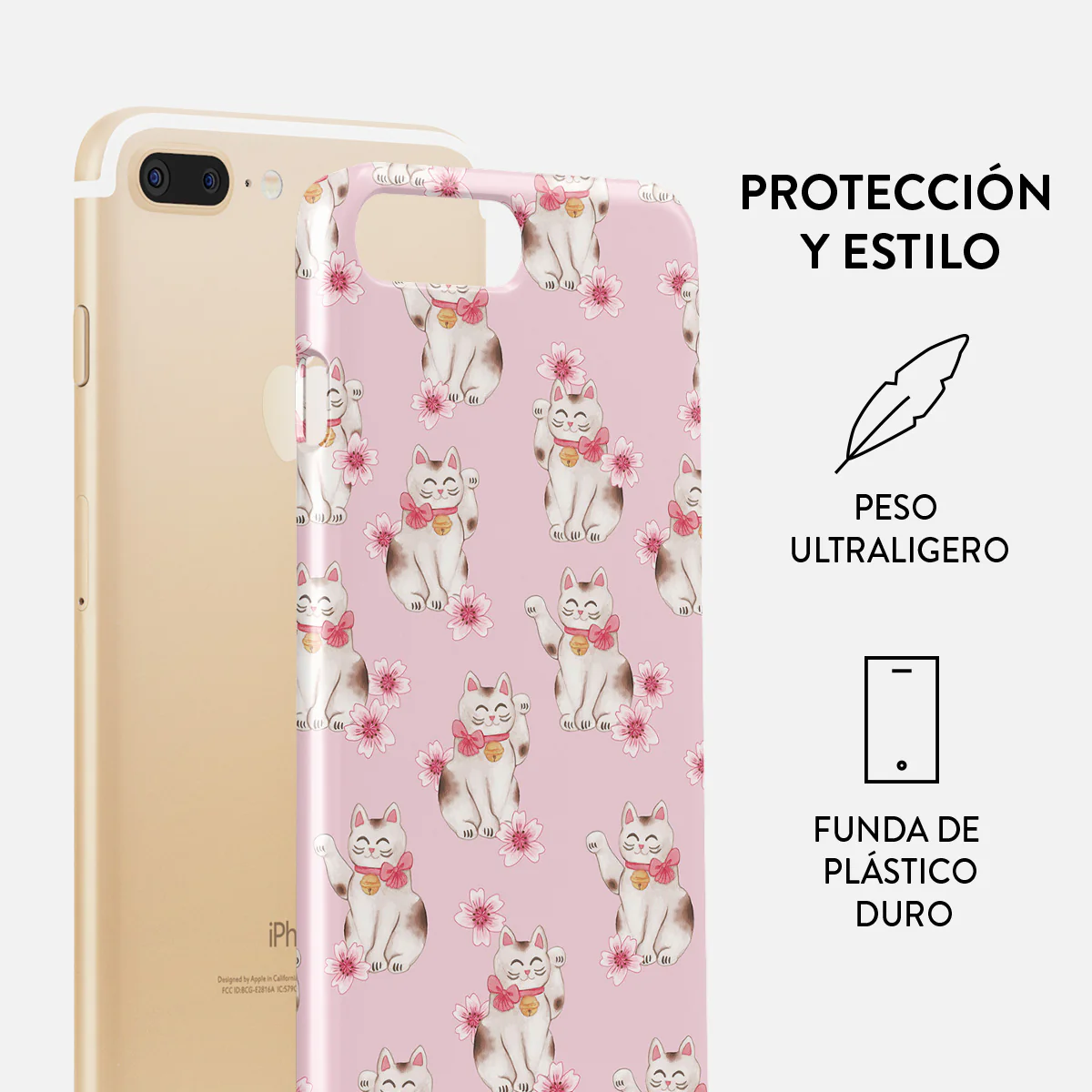 Maneki Neko - iPhone 7 Plus / 8 Plus Funda - Image 2