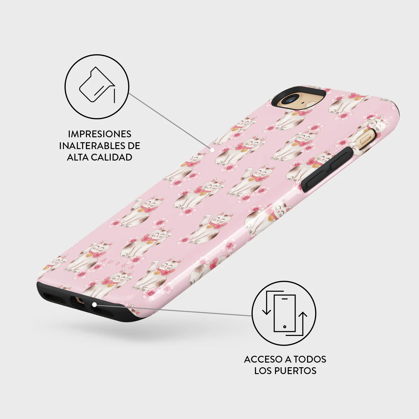 Maneki Neko - iPhone SE (2020) Funda - Image 7