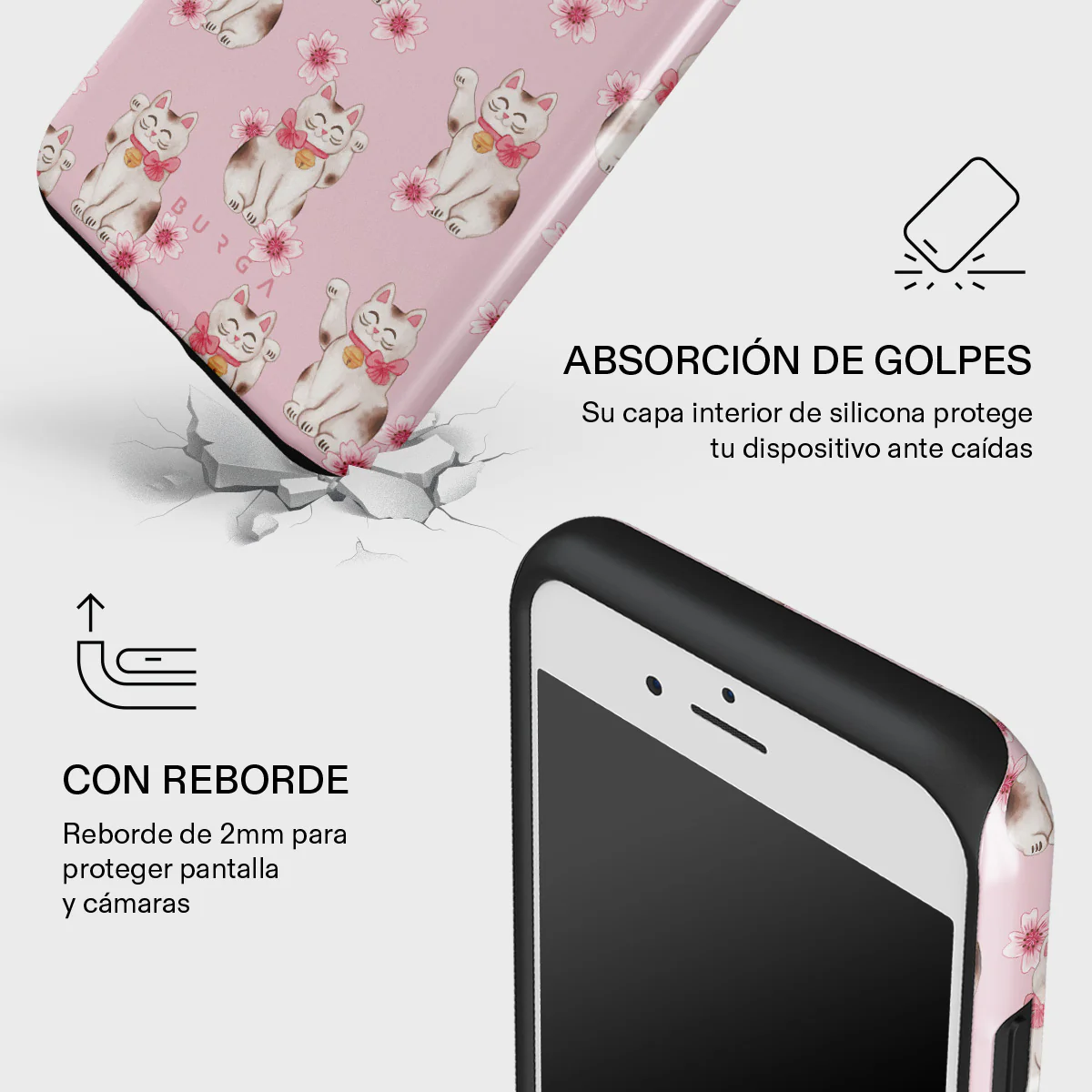 Maneki Neko - iPhone SE (2020) Funda - Image 8
