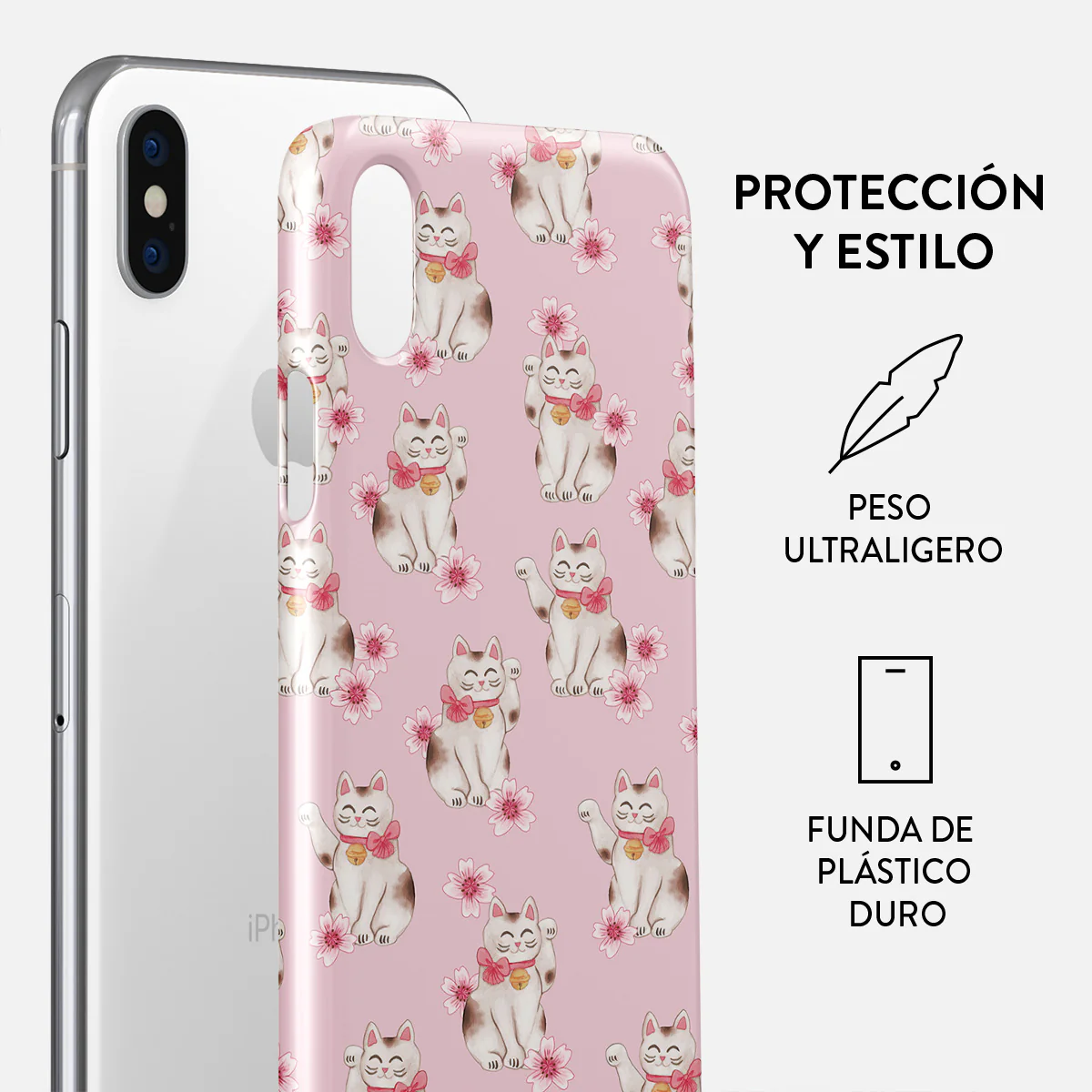 Maneki Neko - iPhone X / XS Funda - Image 2