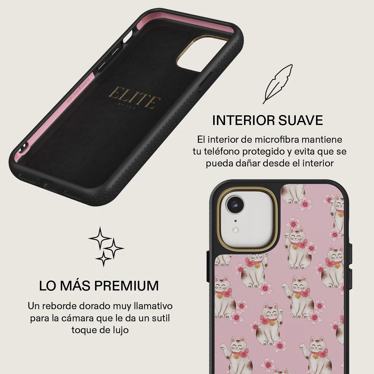Maneki Neko - iPhone XR Funda - Image 14