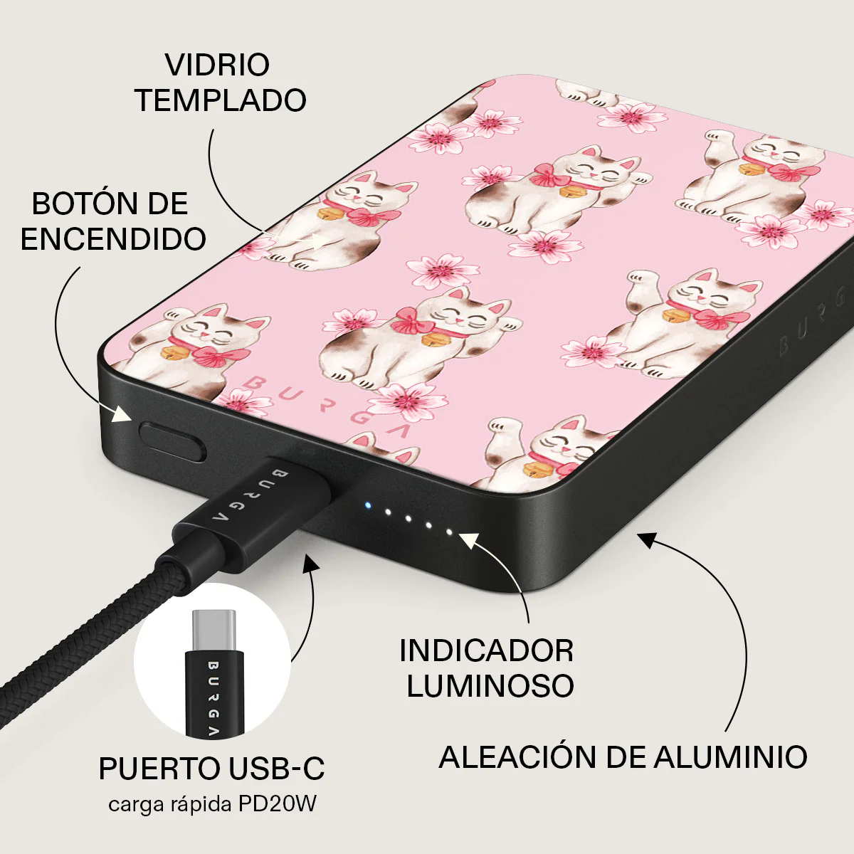 Maneki Neko - Power Bank Magnético - Image 20