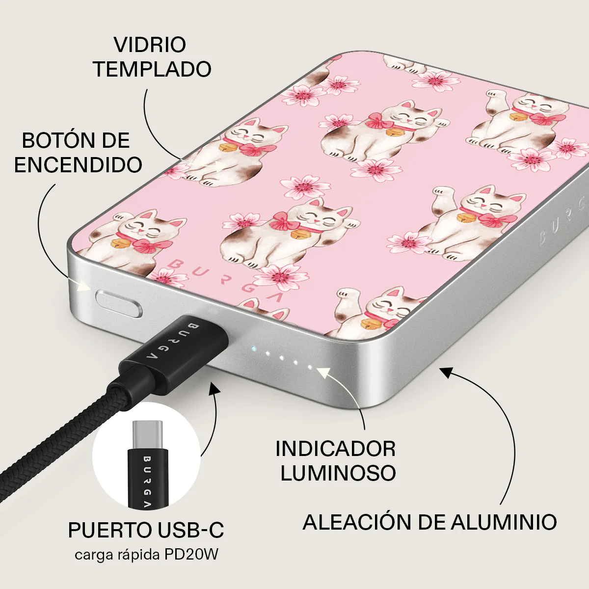 Maneki Neko - Power Bank Magnético - Image 30