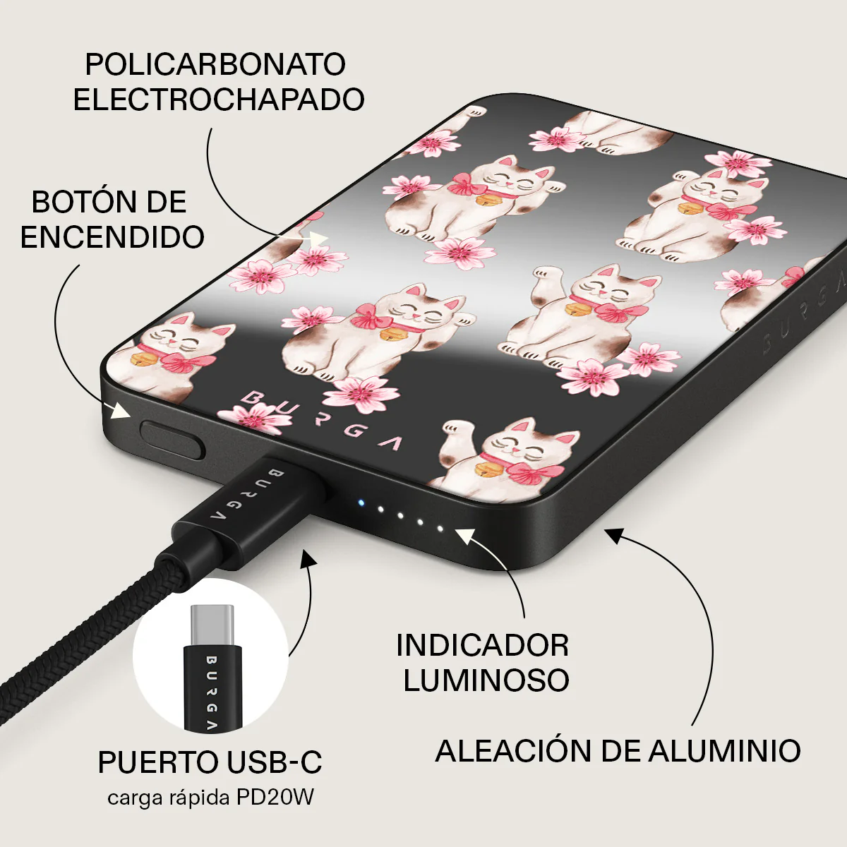 Maneki Neko - Power Bank Magnético - Image 50
