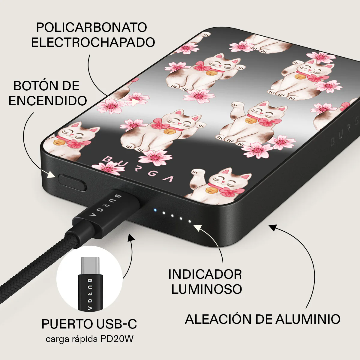 Maneki Neko - Power Bank Magnético - Image 65