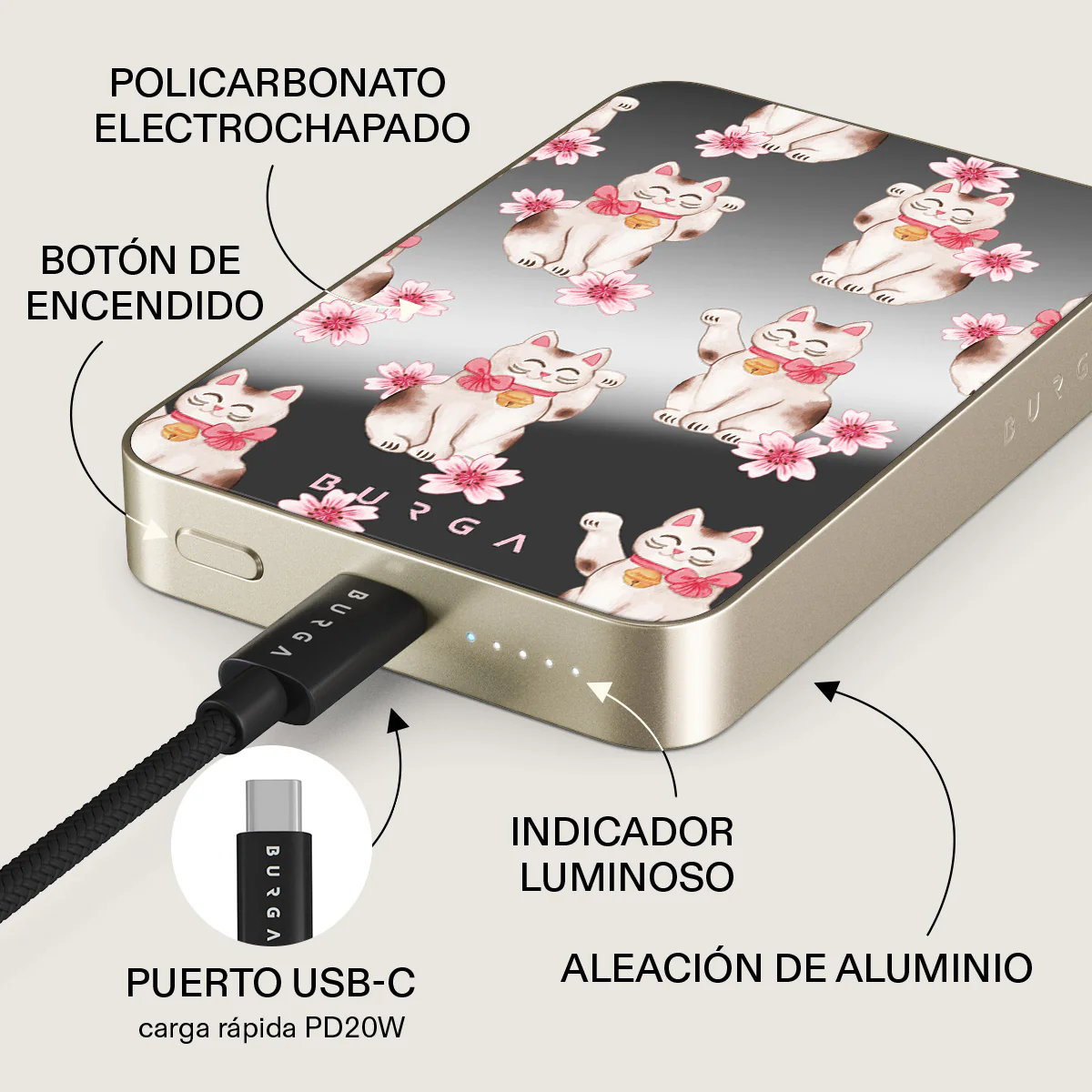 Maneki Neko - Power Bank Magnético - Image 70