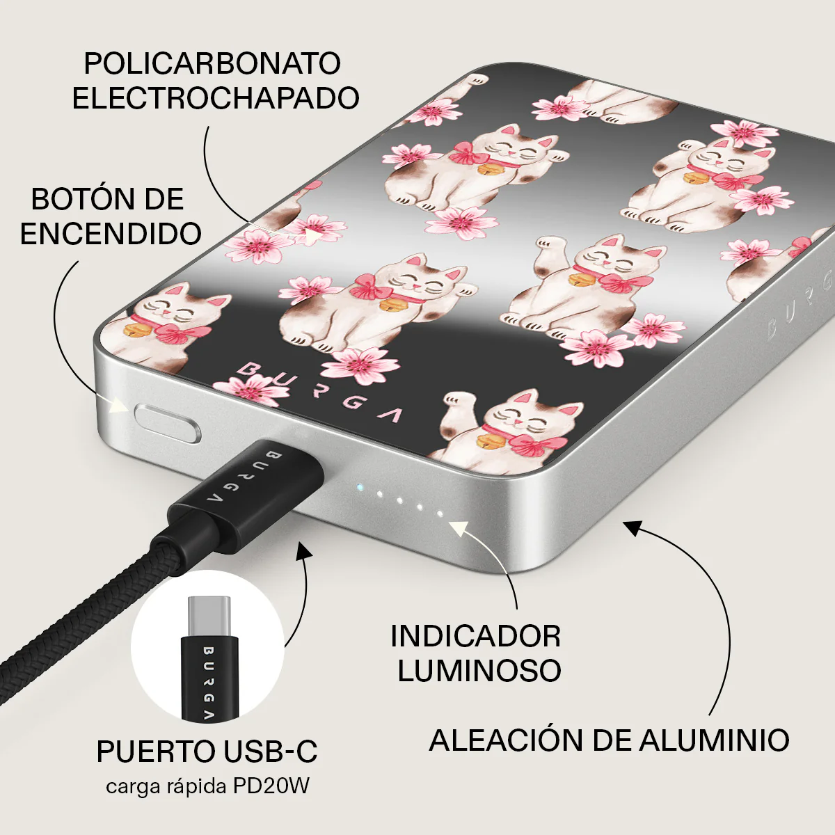Maneki Neko - Power Bank Magnético - Image 75