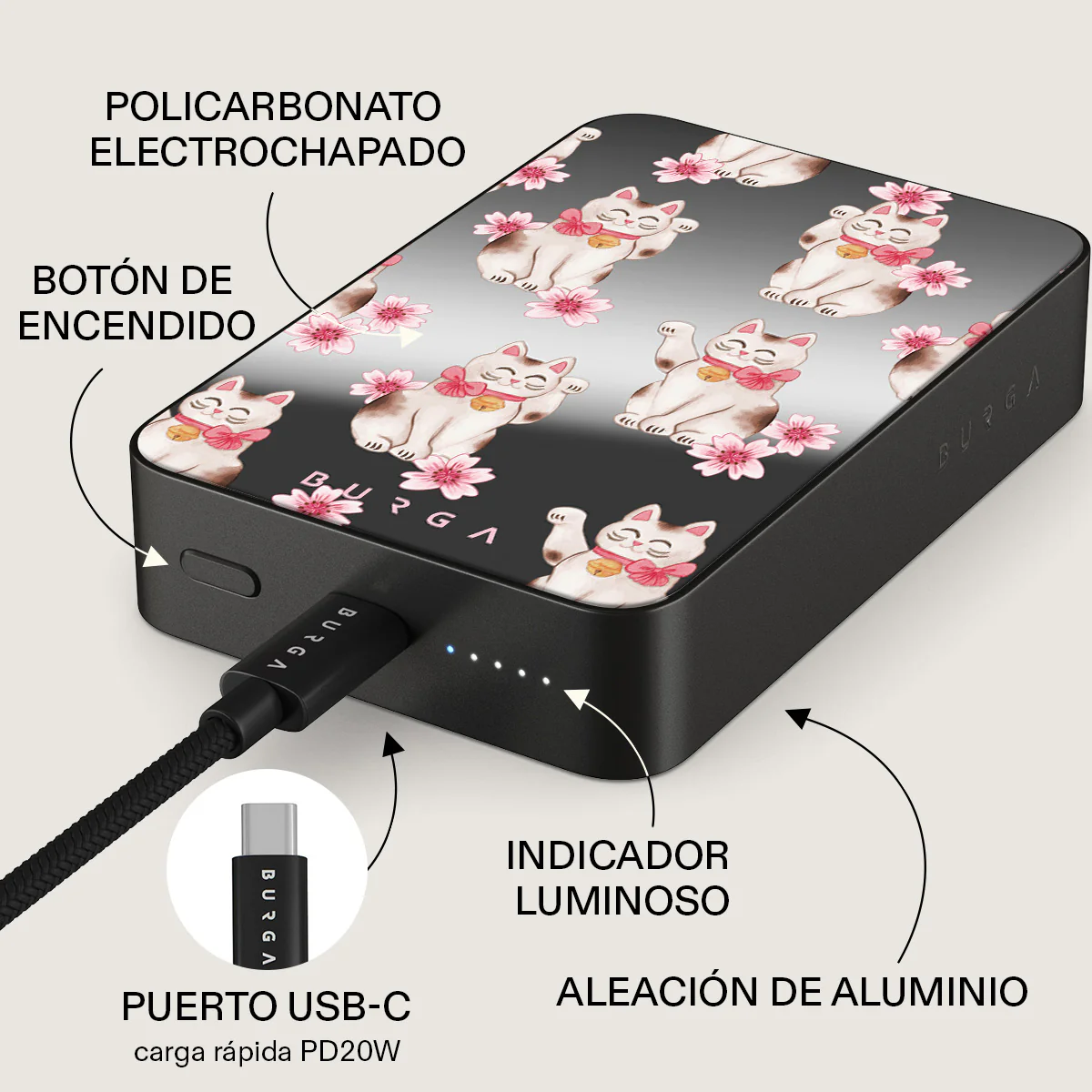 Maneki Neko - Power Bank Magnético - Image 80