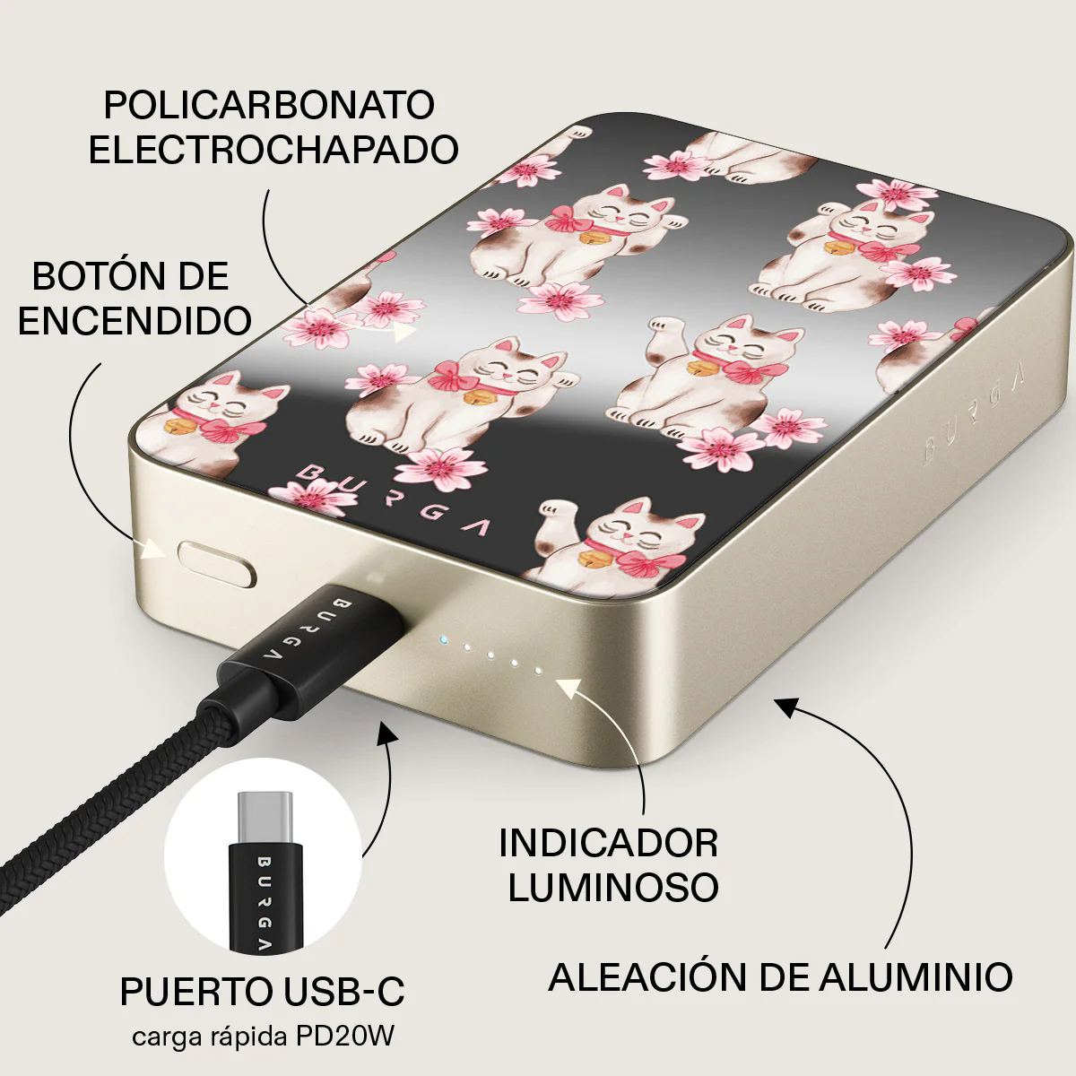 Maneki Neko - Power Bank Magnético - Image 85
