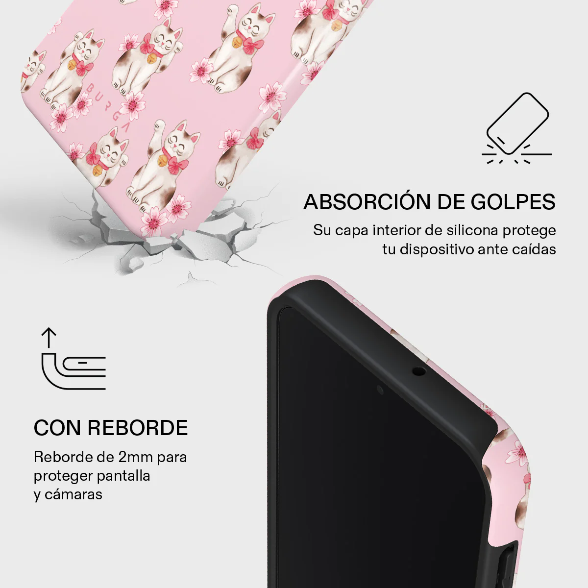 Maneki Neko - Samsung Galaxy A15 4G / 5G Funda - Image 4