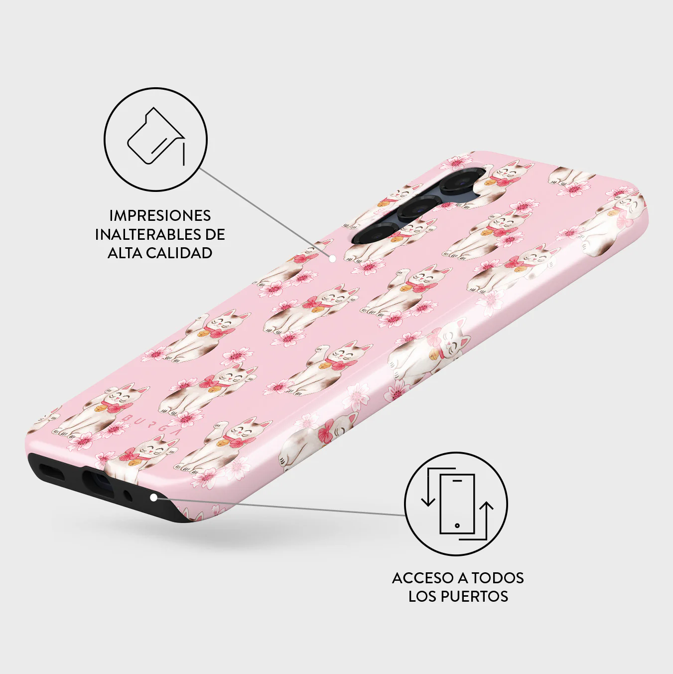 Maneki Neko - Samsung Galaxy A16 Funda - Image 3