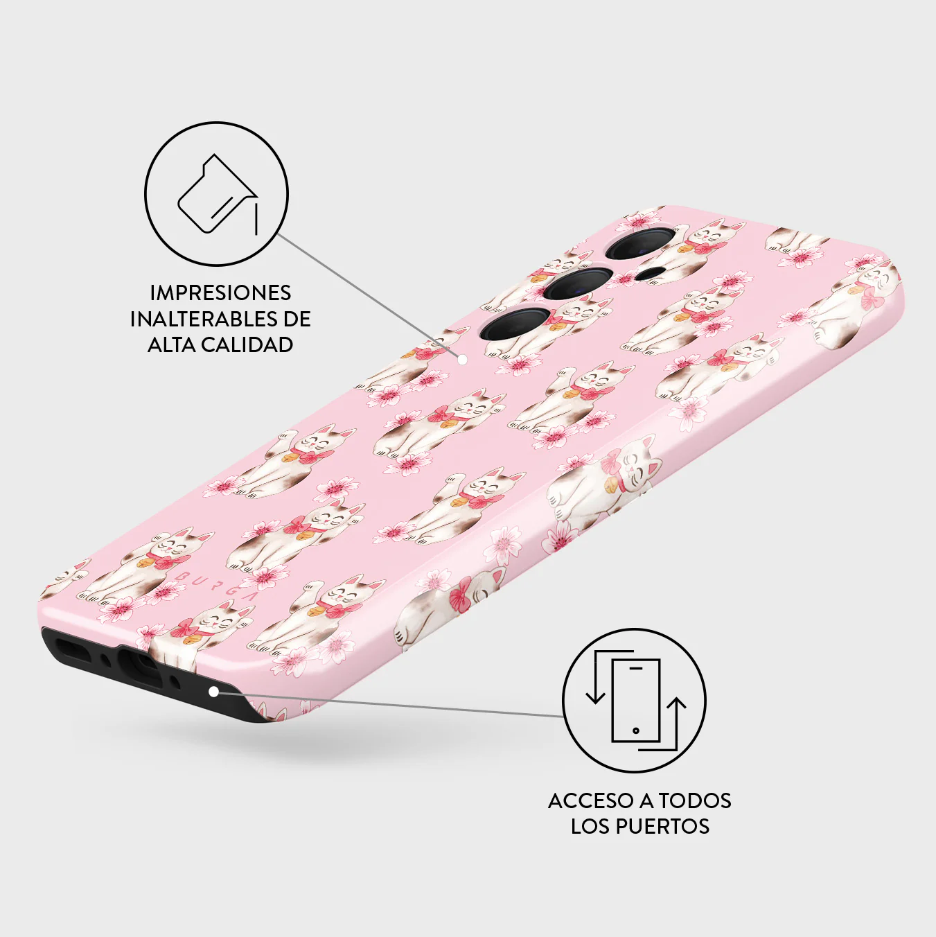 Maneki Neko - Samsung Galaxy A35 Funda - Image 3