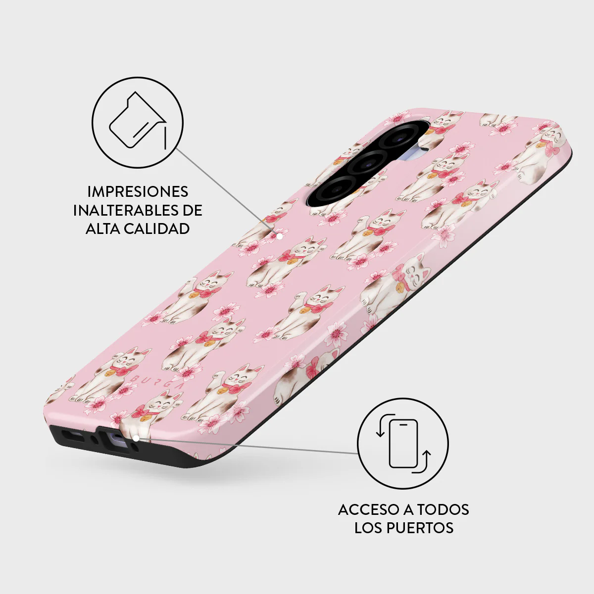 Maneki Neko - Samsung Galaxy A37 5G Funda - Image 3