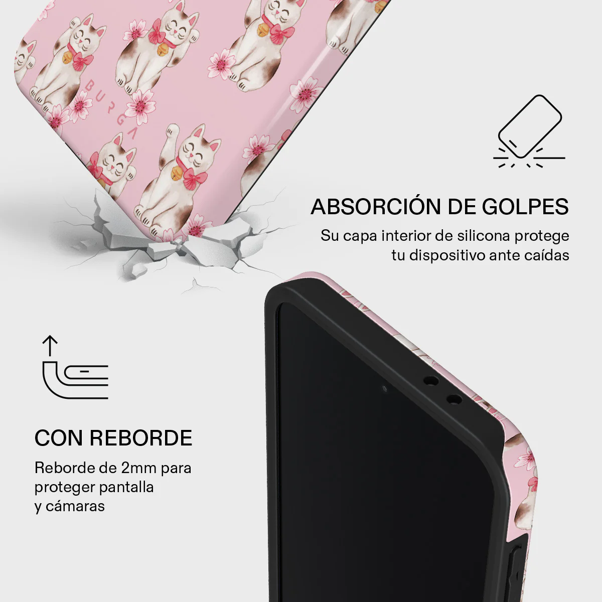 Maneki Neko - Samsung Galaxy A37 5G Funda - Image 4